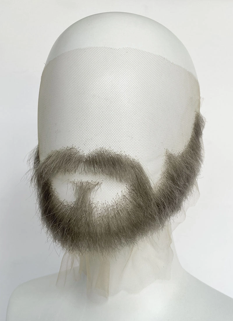 The Last of Us Joel Miller Sage Grey Straight Lace Front Synthetic Men's Wig LF8039A