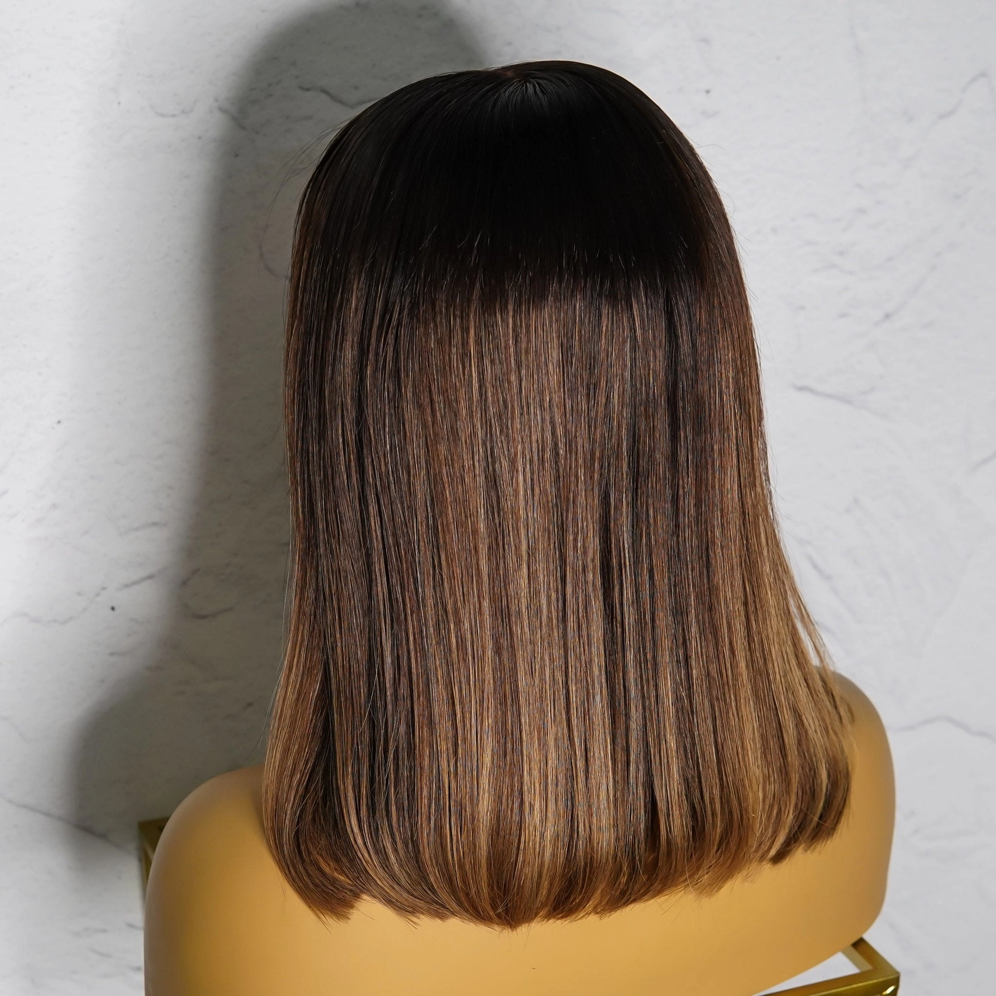 Tiarna Brown Human Hair Lace Front Wig **Ready To Ship**