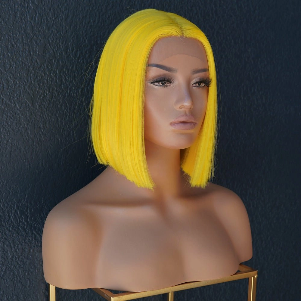 TILLY Yellow Lace Front Wig