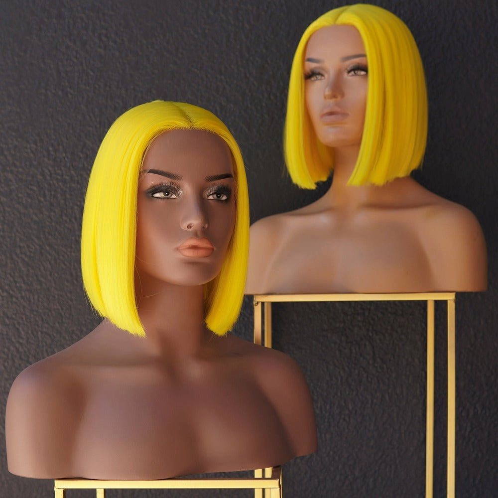 TILLY Yellow Lace Front Wig