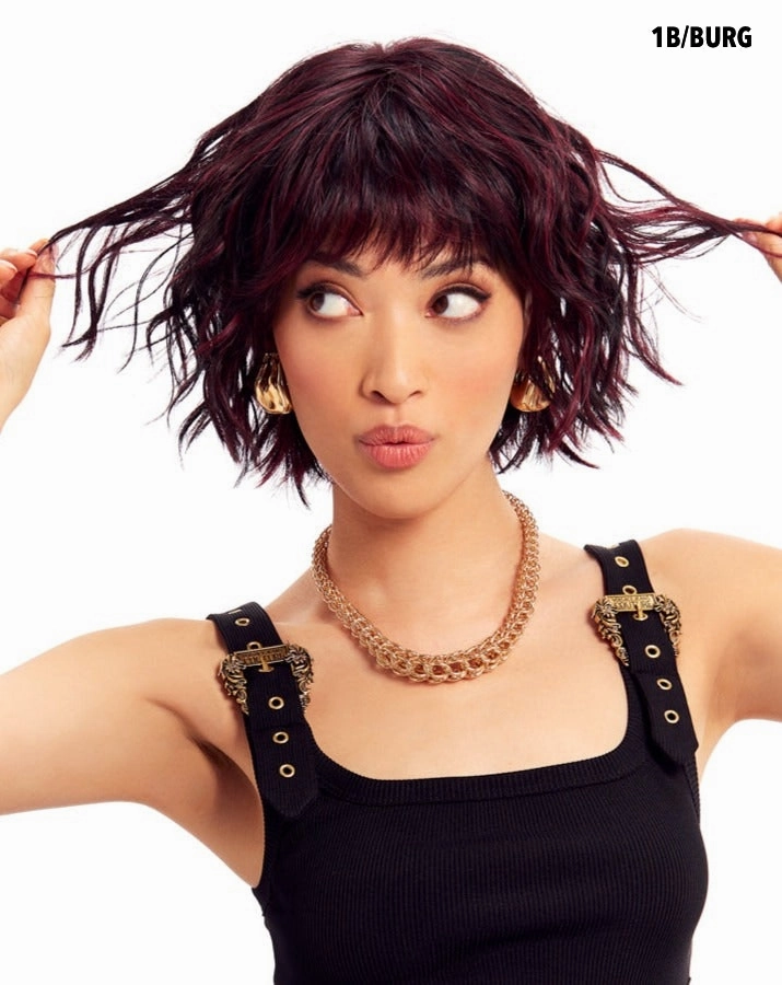 Trend Wig by TressAllure | Heat Friendly Synthetic Hair | Average Cap