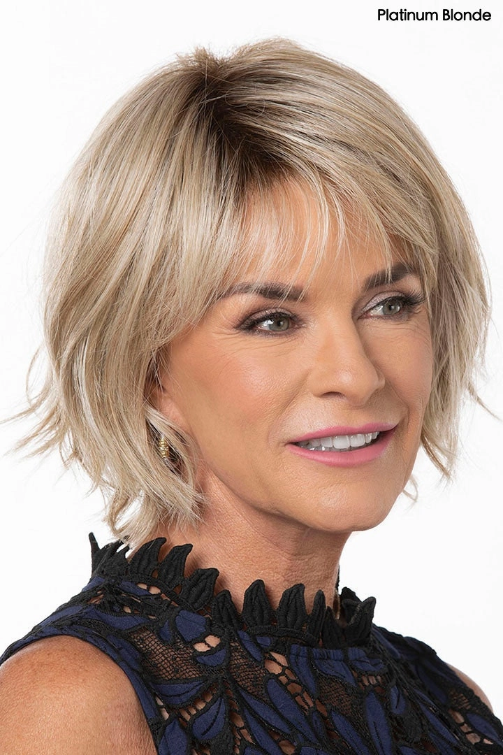 Trendy Wig by Toni Brattin | Heat Friendly Synthetic Hair | Large Cap