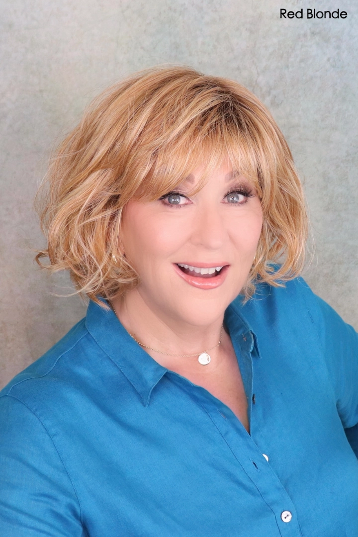 Trendy Wig by Toni Brattin | Heat Friendly Synthetic Hair | Large Cap