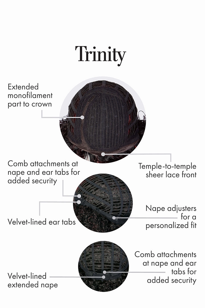 Trinity Wig by Kim Kimble | Heat Friendly Synthetic Hair | Average Cap