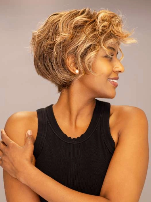 Twisted Pixie | Synthetic Lace Front Wig (Mono Top)