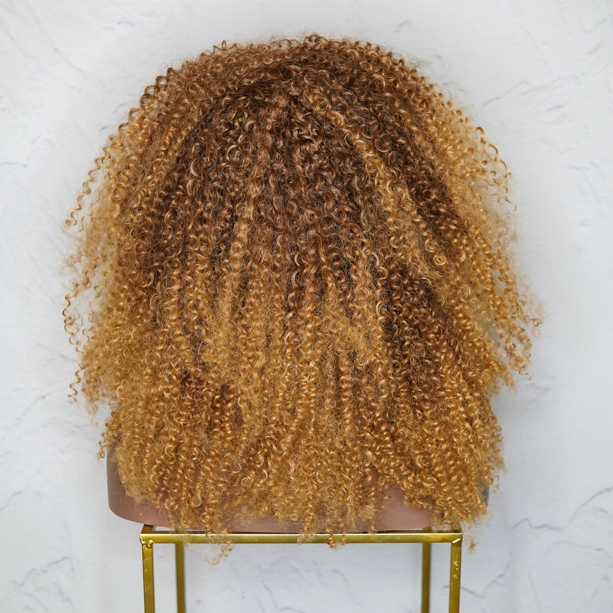 TYRA Caramel Afro Curl Wig
