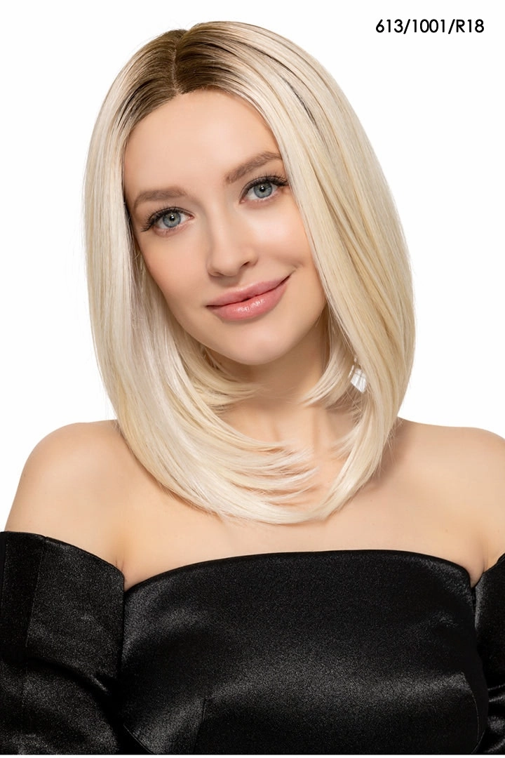 Undercut Bob Wig by TressAllure | Heat Friendly Synthetic Hair | Average Cap