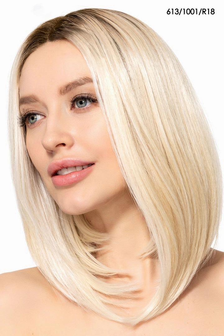 Undercut Bob Wig by TressAllure | Heat Friendly Synthetic Hair | Average Cap