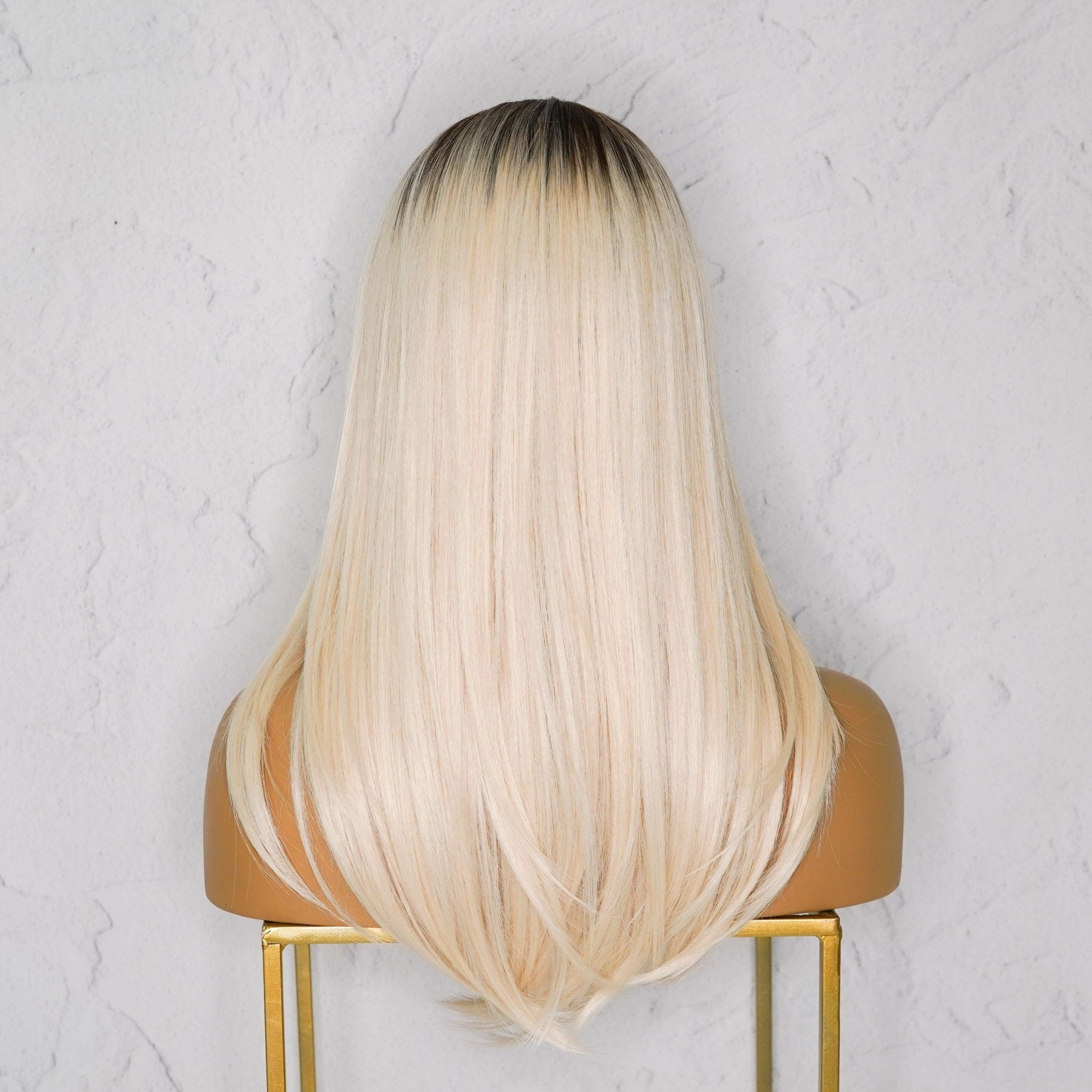 VALERIE Ombre Platinum Lace Front Wig