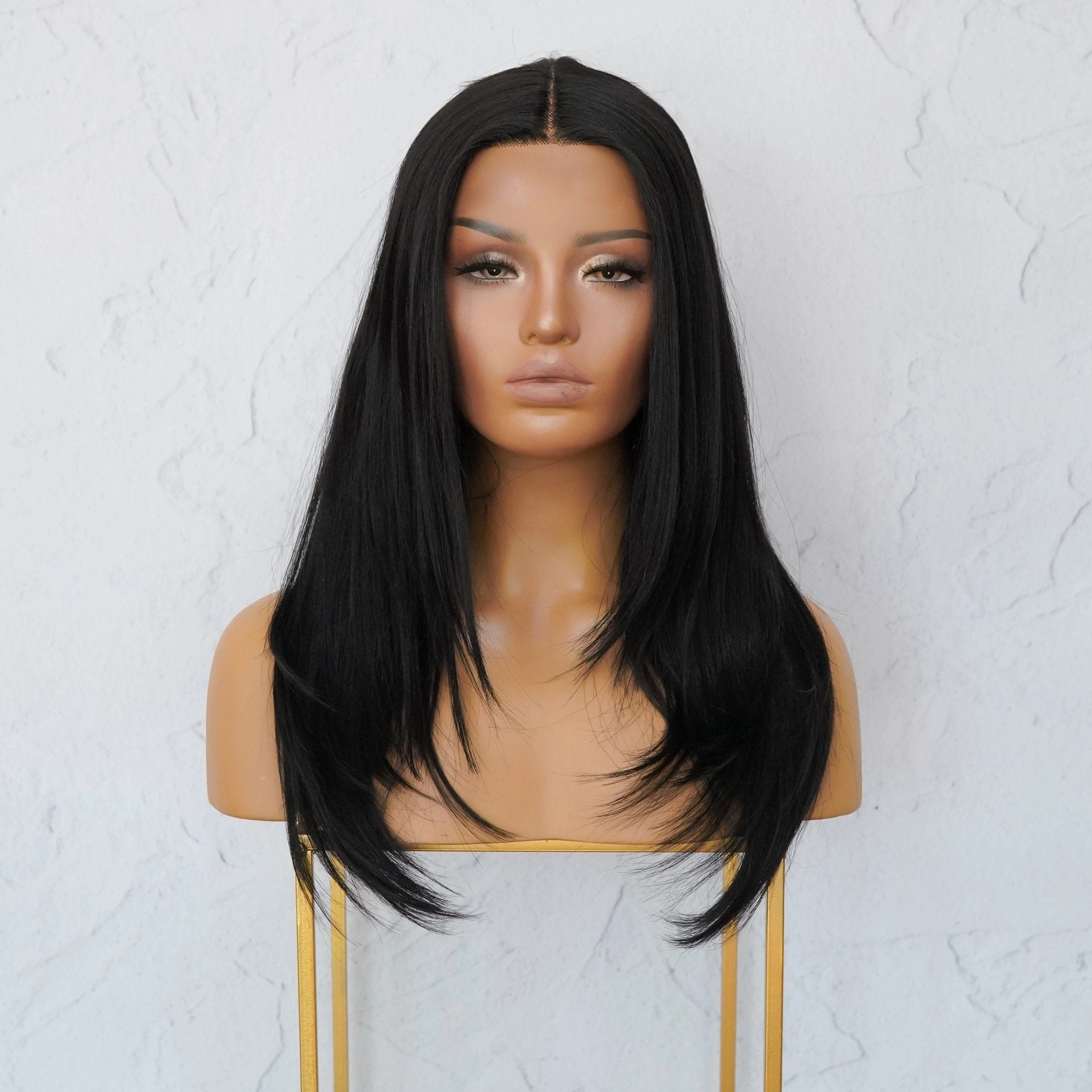 VANESSA Black Lace Front Wig