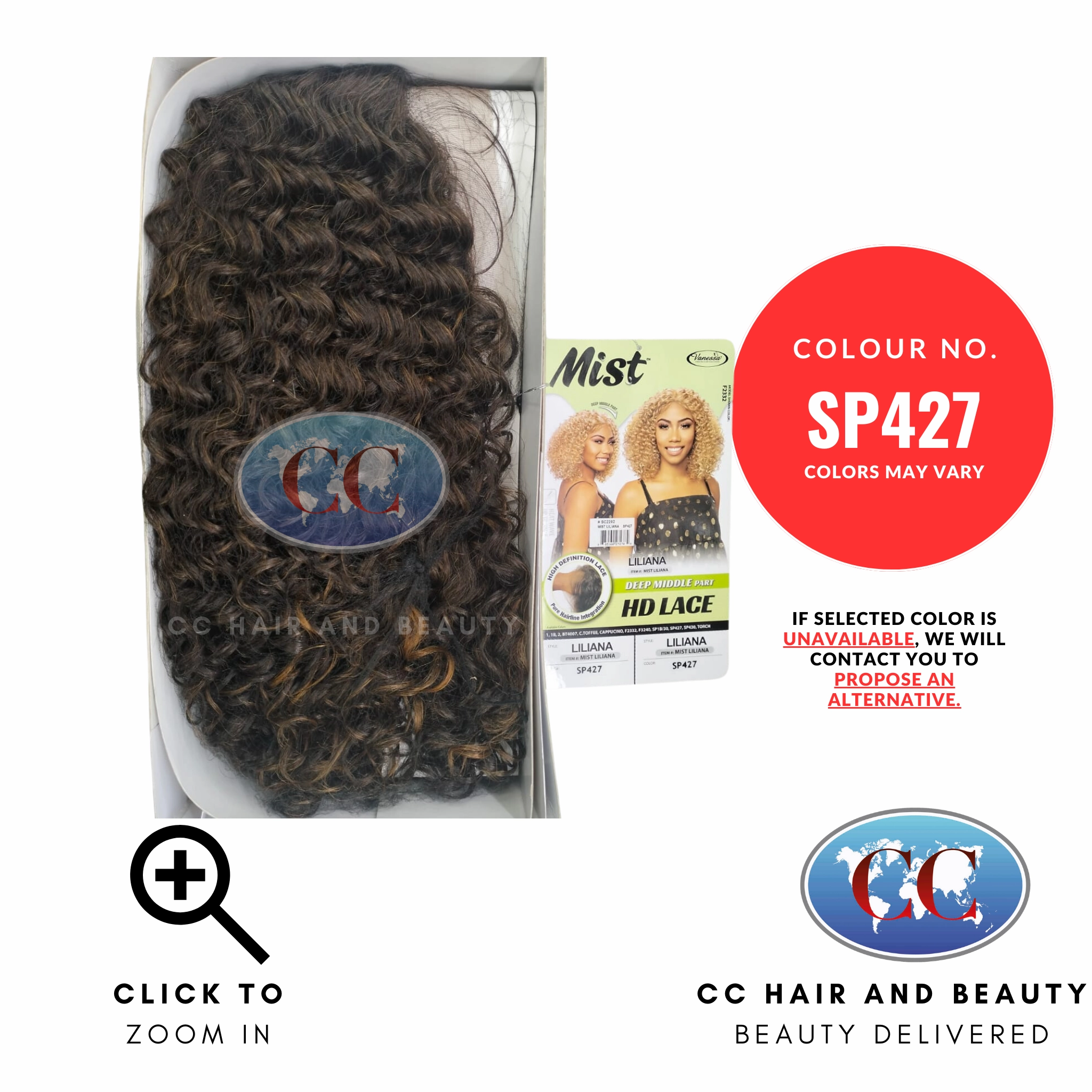 Vanessa Mist HD Lace Wig - Liliana
