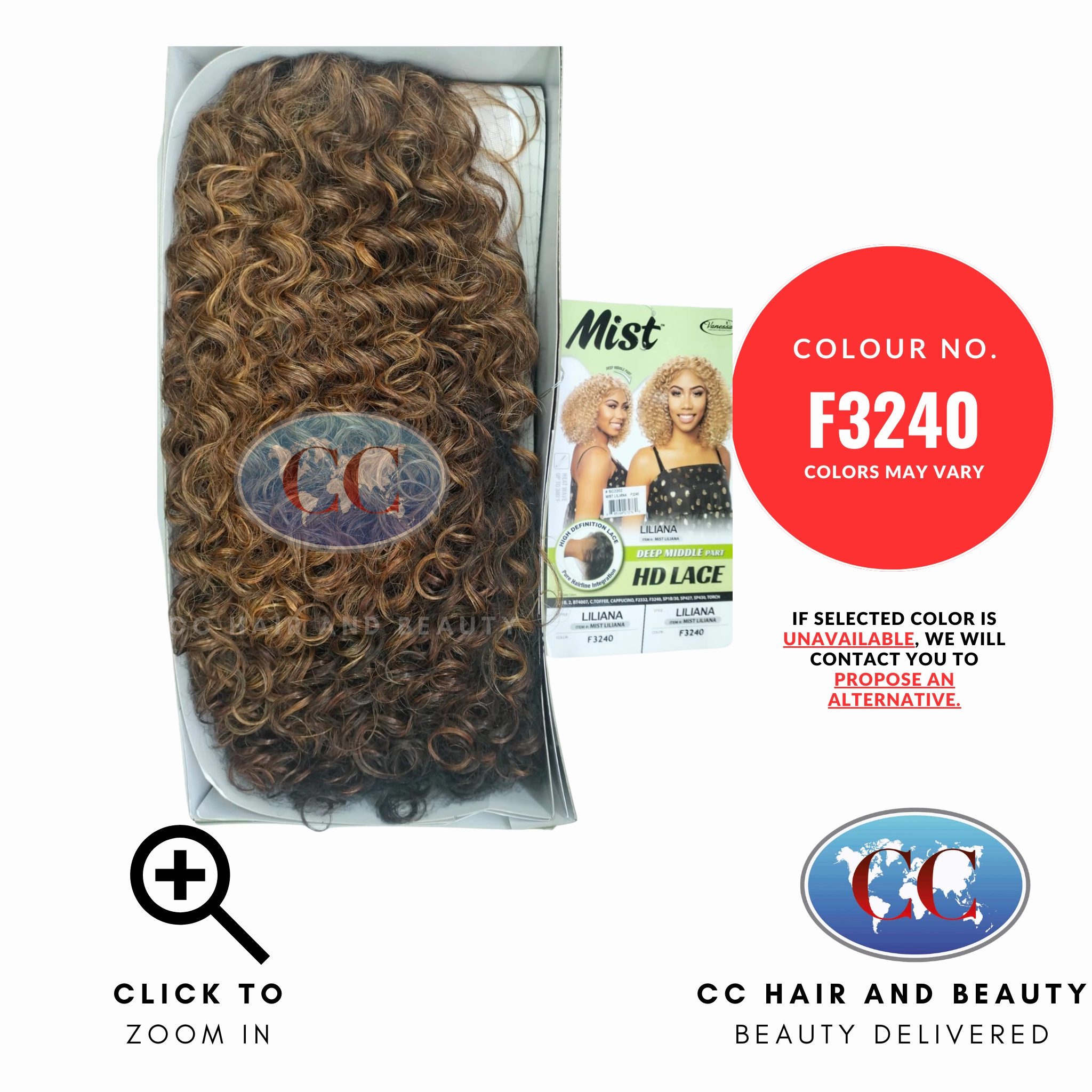 Vanessa Mist HD Lace Wig - Liliana