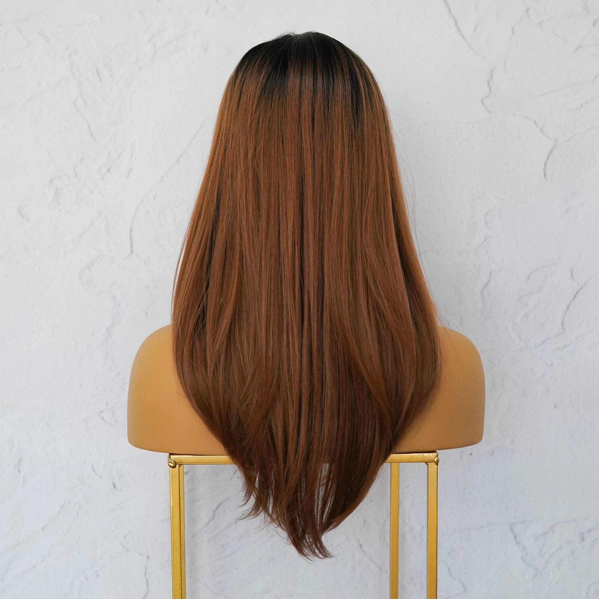 VANESSA Ombre Brown Lace Front Wig