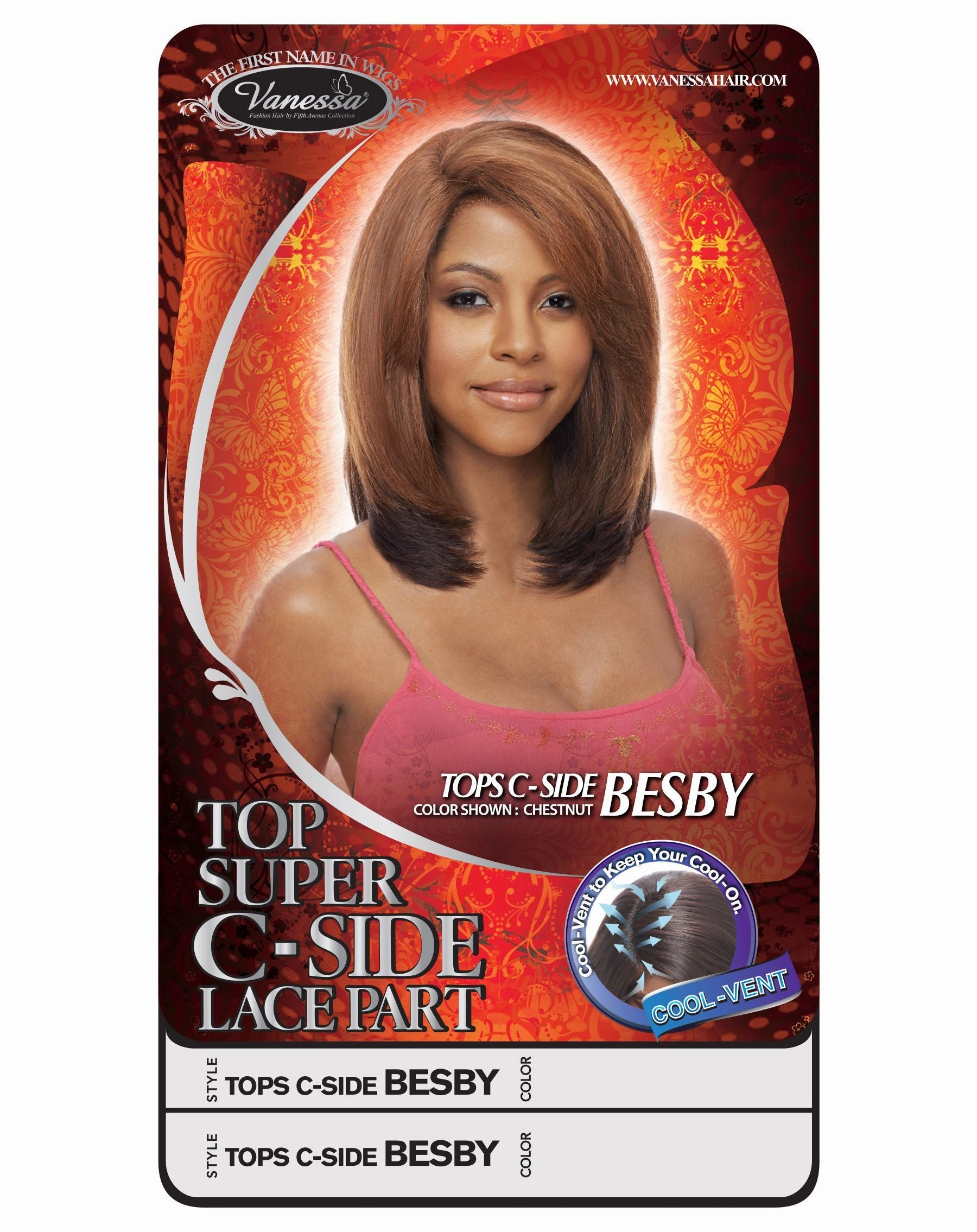 Vanessa Synthetic Hair Wig - Besby