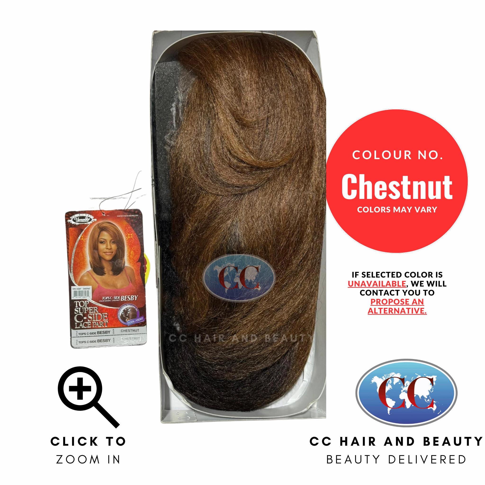 Vanessa Synthetic Hair Wig - Besby