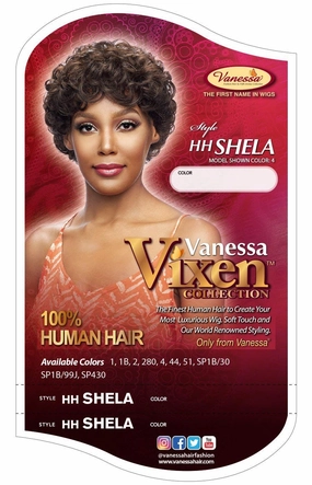 Vanessa Vixen Collection 100% Human Hair Wig - Shela
