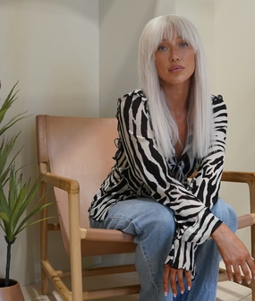 Vicki Human Hair 5x5" Fringe Wig