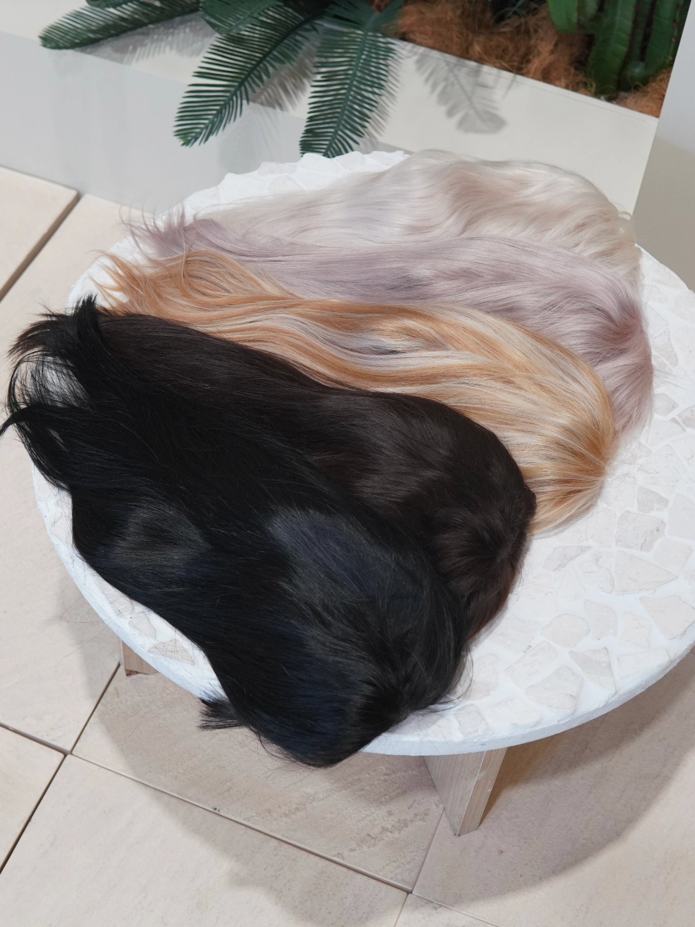Vicki Human Hair 5x5" Fringe Wig