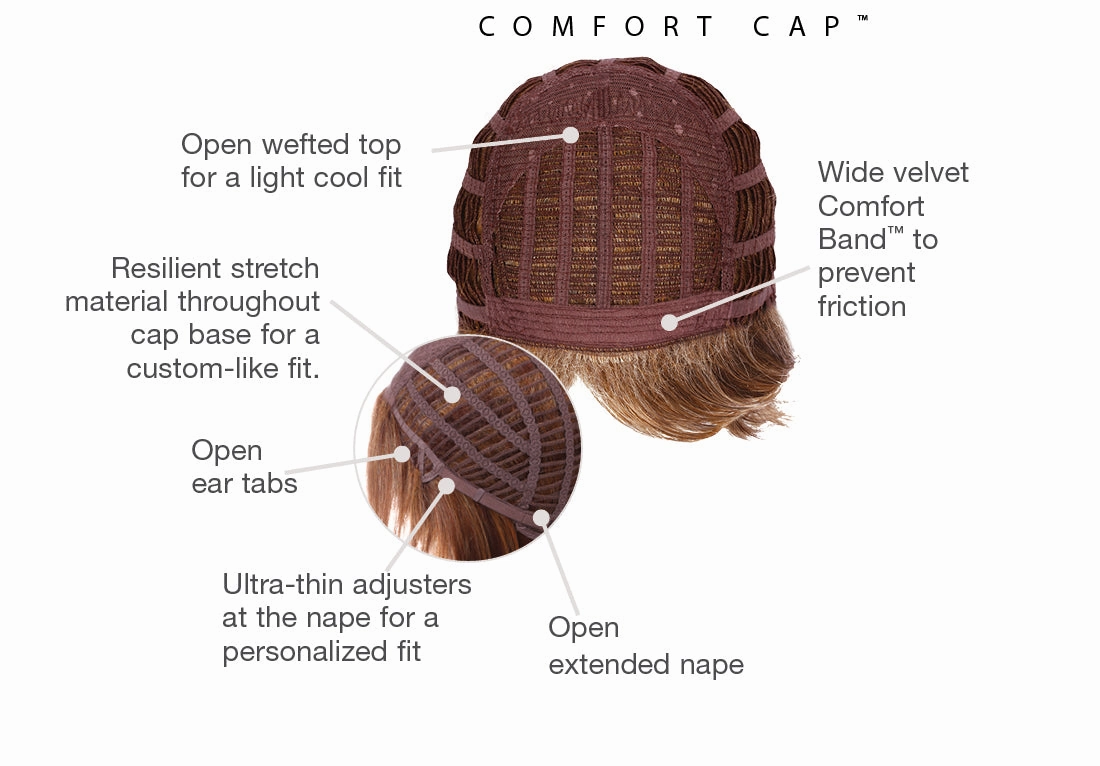 Virtue Wig by Gabor | Heat Friendly Synthetic Hair | Average Cap