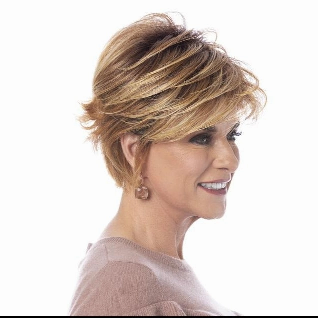Vivacious Wig by Toni Brattin | Heat Friendly Synthetic Hair | Average Cap