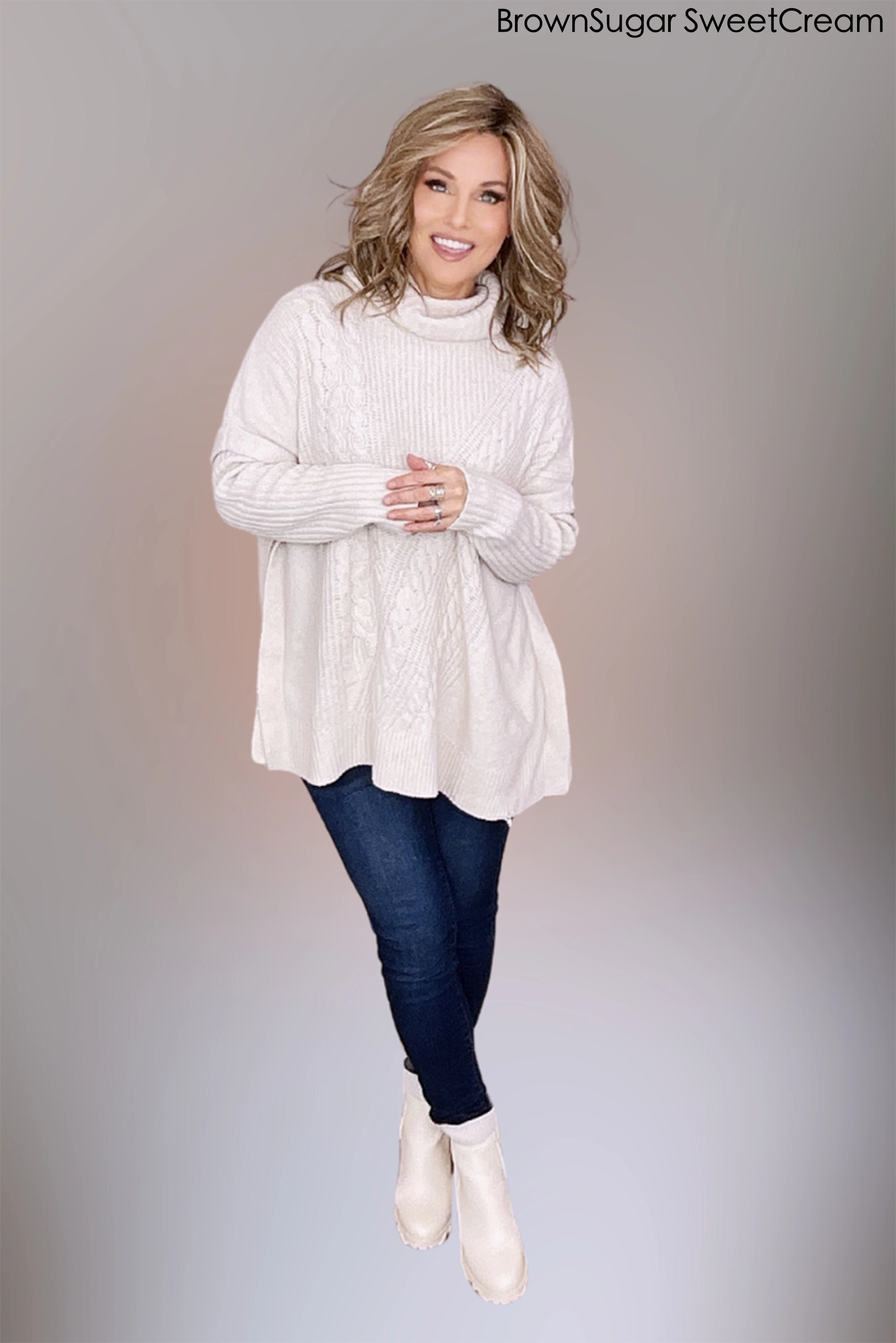 Vivienne Wig by PUSH | Heat Friendly Synthetic Hair | Average Cap