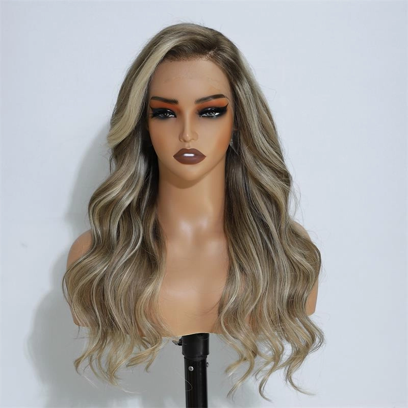 Wear and Go Glueless Wigs P16/613 Body Wave Lace Front Wigs Human Hair 13x4 HD Lace Wigs