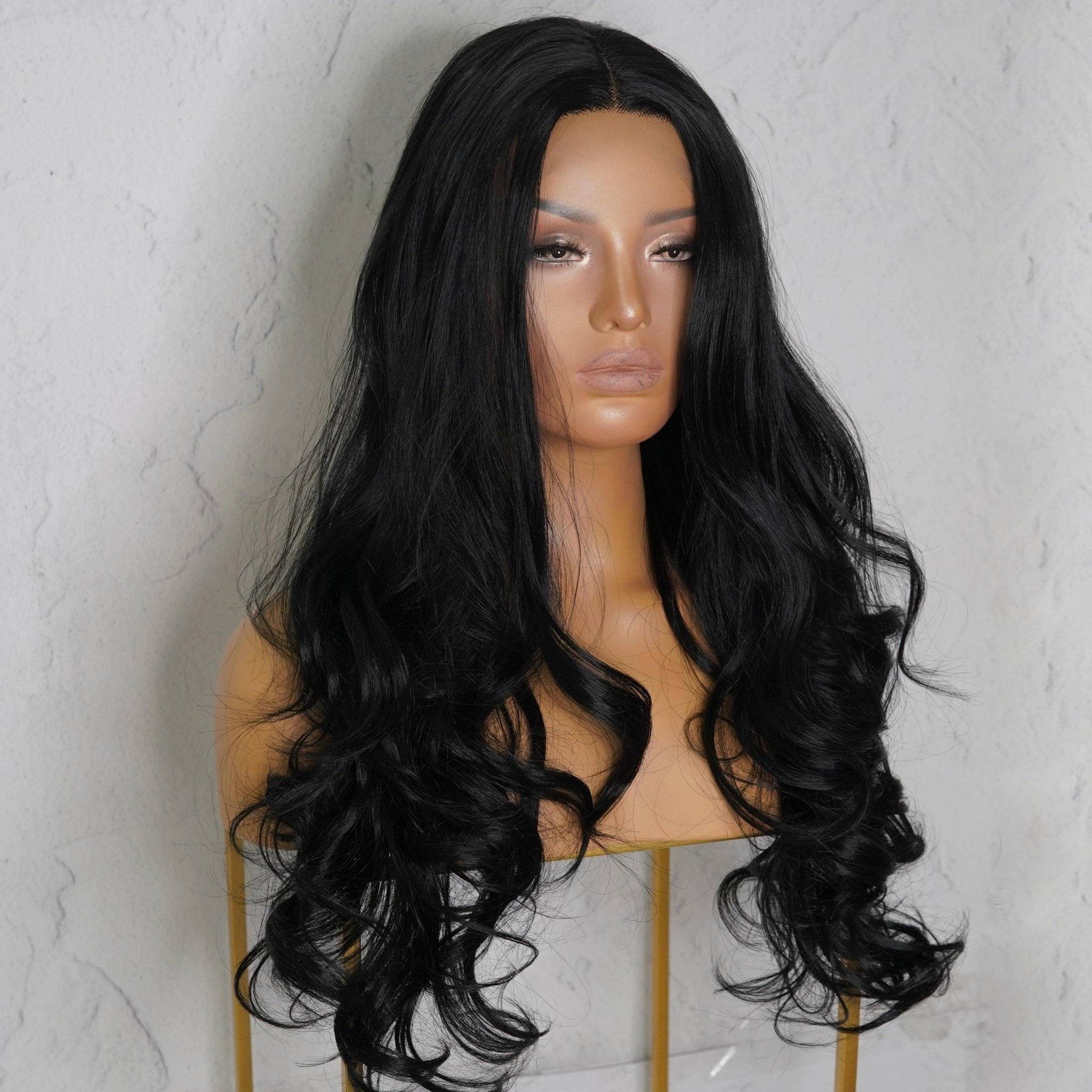 WHITNEY Black Lace Front Wig