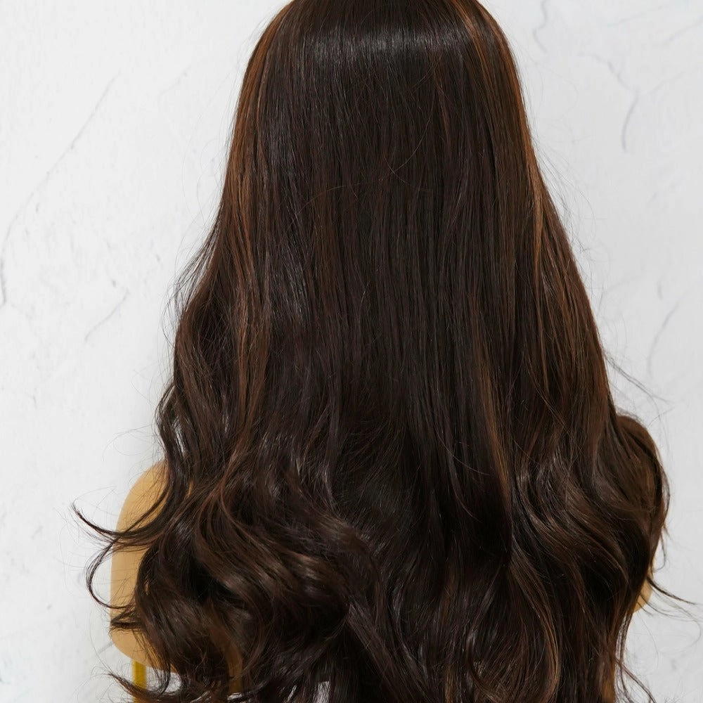 WHITNEY Ombre Brown Lace Front Wig