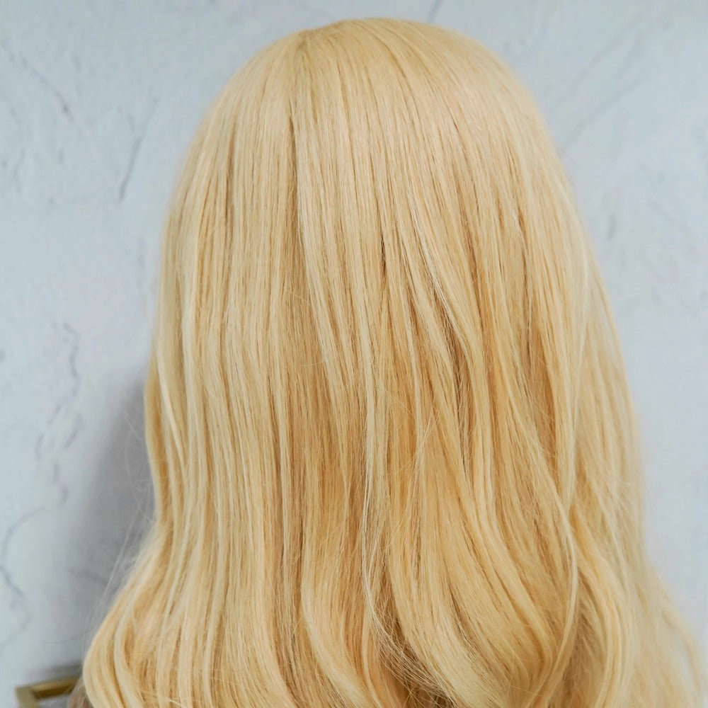 WILLOW Ombre Blonde Human Hair U Part Wig 16" ** READY TO SHIP **