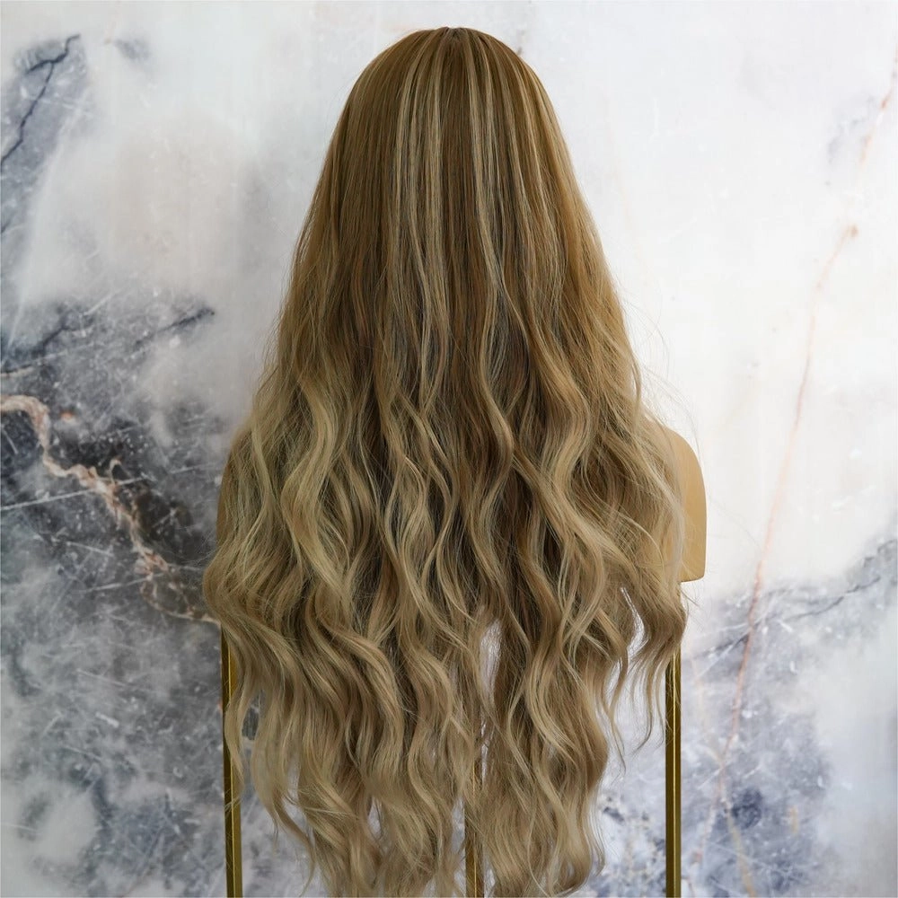 YASMIN Brown Ombre Fringe Wig