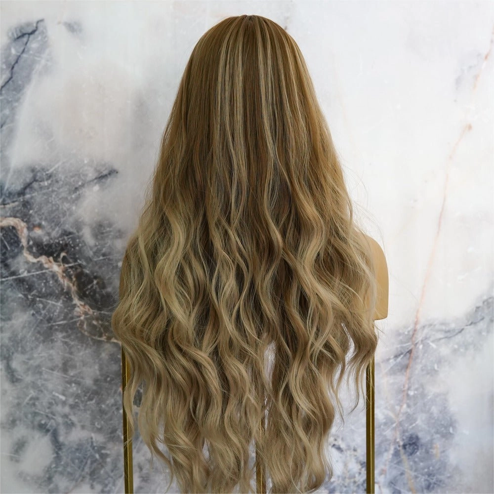 YASMIN Brown Ombre Fringe Wig