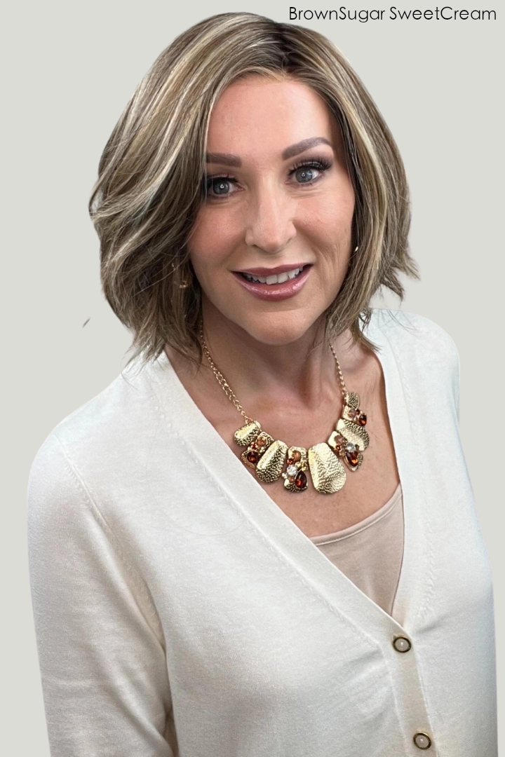 Yvette Wig by PUSH | Heat Friendly Synthetic Hair | Average Cap