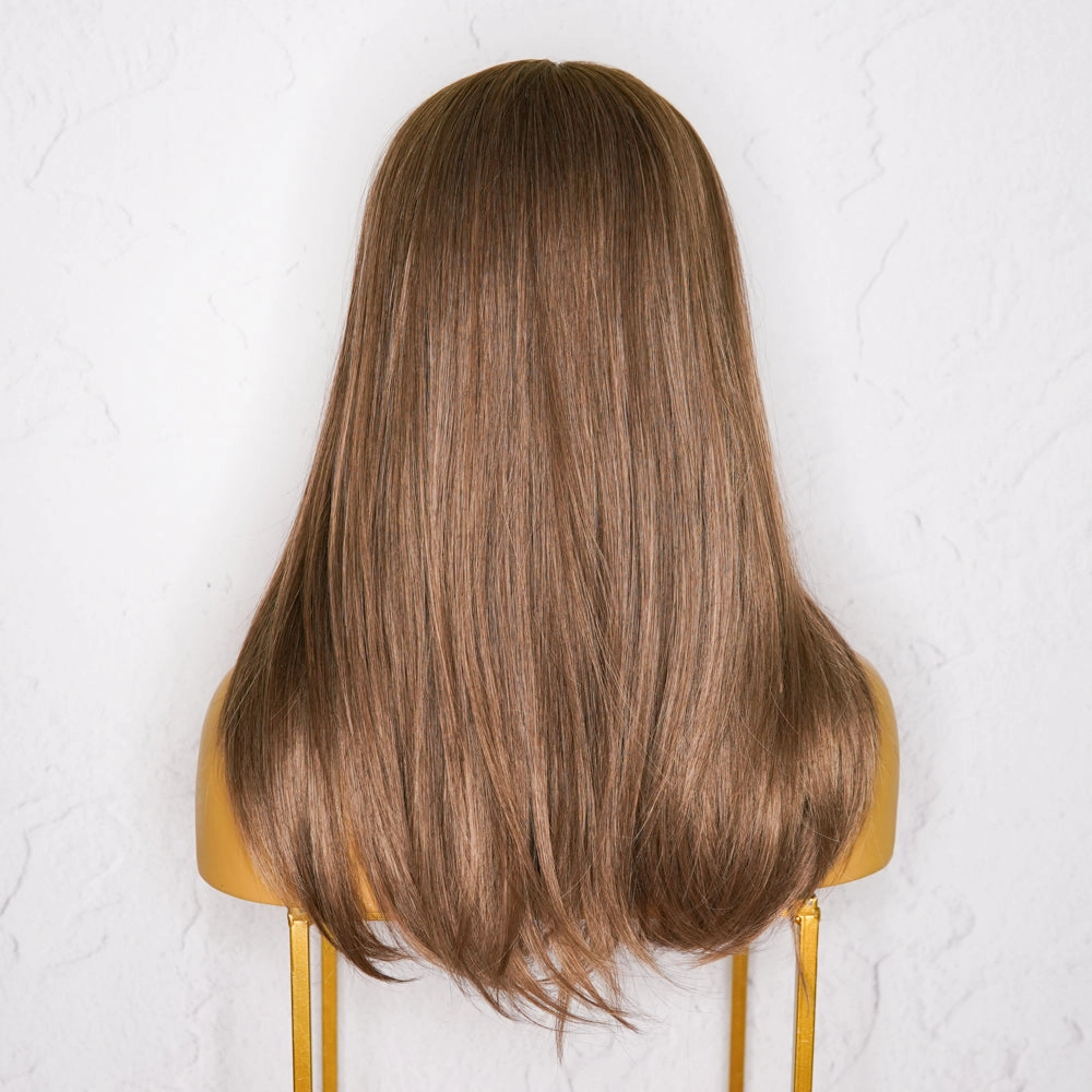 ZYPHER Ash Brown 13x6 Lace Front Wig